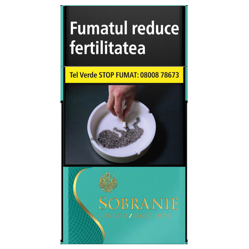 SOBRANIE SLIM MENTHOL 