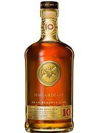 BACARDI  10 ANI ROM GRAN RESERVA DIEZ 10ANI 