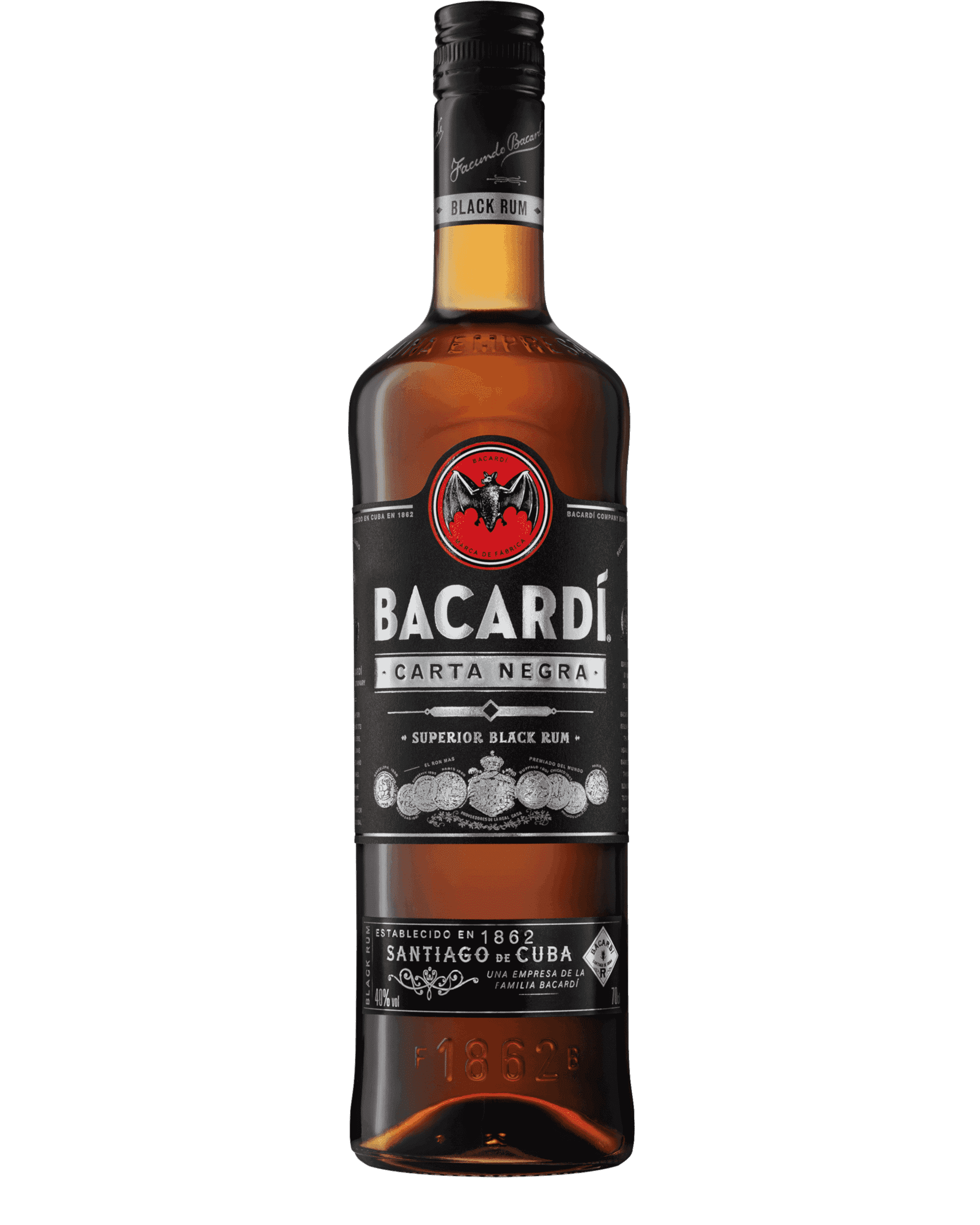 BACARDI CARTA NEGRA 40ml